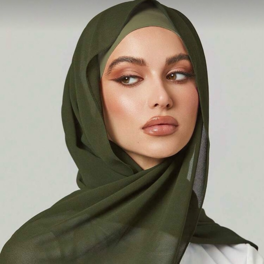 2pc hijab bundle hijab with undercap Islamic hijab with underscarf Muslim scarf